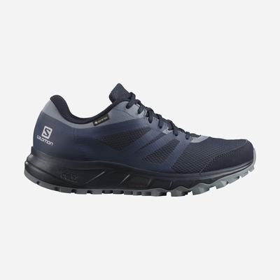 Dámské Trailové Boty Salomon TRAILSTER 2 GORE-TEX Tmavě Blankyt/Šedé SA63471-841